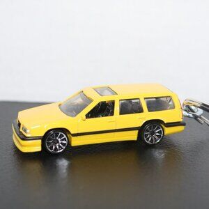 Hot Wheels Factory Fresh CUSTOM Volvo keychain